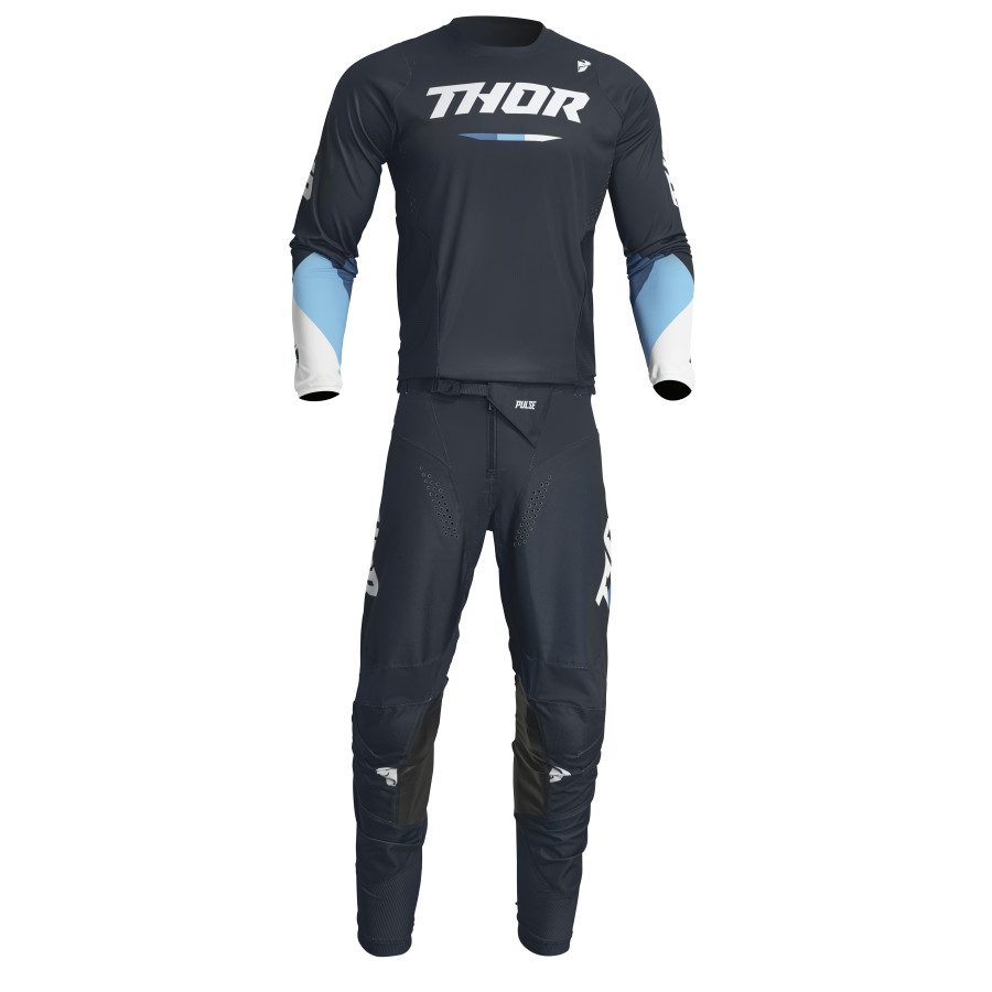 COMPLETO MOTOCROSS THOR PULSE TACTIC BLU